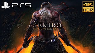 Sekiro Shadows Die Twice PS5 4K HDR 60fps - Gameplay Playstation 5