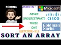 Sort an Array | Leetcode 912 | codestorywithMIK