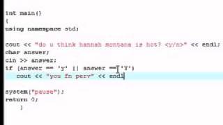 C++ Tutorial - 20 - Logical OR Operator.flv