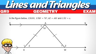 Exam Geometry Grade 9