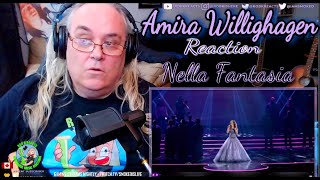 Amira Willighagen Reaction - Live in Concert - Nella Fantasia - First Time Hearing - Requested