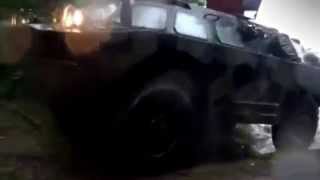 BRDM 2 Mudding off road River Road russian military vehicle army  GAZ Amphibious 4x4