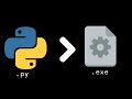 How to Convert Your Python File To An Executable File Using Pyinstaller.