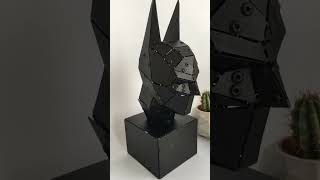 ARTRIMO 3D Metal Geometric Doberman Head Decorative Wall Decor