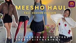 Meesho haul✨Fall Edition💯🍁|All pinterest Inspired 💯