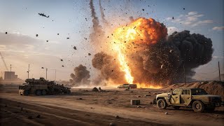 Удар авиабомбой ФАБ-3000 по украинским подразделениям в селе Горналь