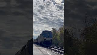 Amtrak maple leaf P063 Amsterdam train station Amsterdam NY 10/10/2022