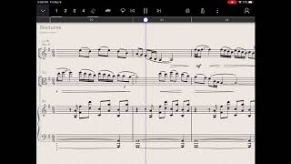 Nocturne for Flute, Viola and Harp (StaffPad, Berlin First Chairs, Berlin Woodwinds)