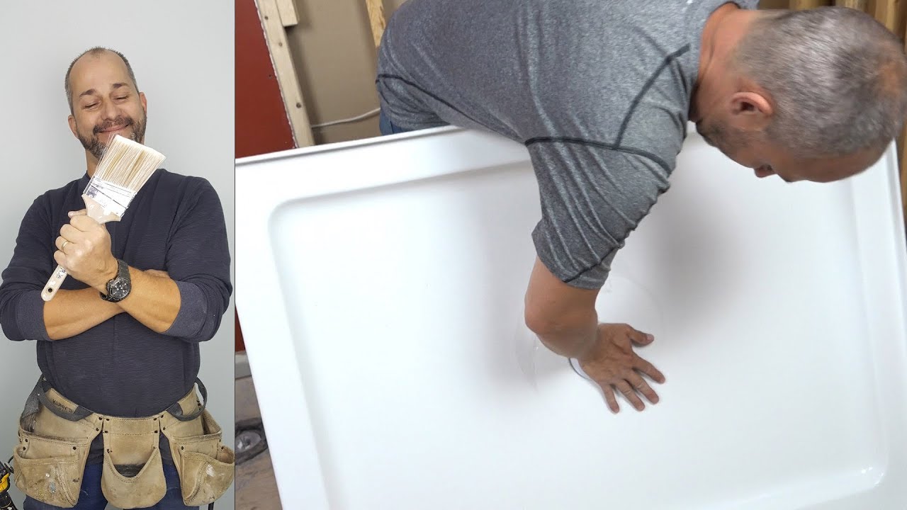 How To Install A Shower Pan - YouTube