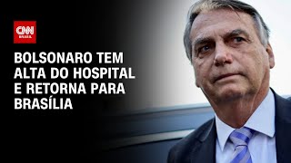 Bolsonaro deixa hospital depois de 11 dias internado | LIVE CNN