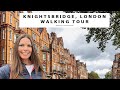 KNIGHTSBRIDGE WALK | Harrods | Sloane Street | Beauchamp Place | Shopping | Squares | Mews | Cafes