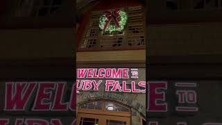 Ruby Falls #tennessee #rubyfalls #chattanooga #chattanoogatn #christmas #rubyfall #holidayseason