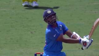 U19CWC Nissan Play of the Day - Prithvi Shaw hits a giant six!