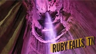 Exploring the Breathtaking Underground Waterfall at Ruby Falls!