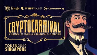 Crypto Carnival by 1inch, Trust Wallet and CoinMarketCap | TOKEN2049 Singapore