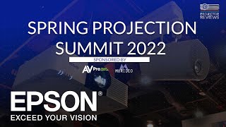 Innovative ways to utilize professional projectors. Tour Epson's amazing booth at InfoComm 2022