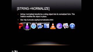 Lasso Programming: [string→normalize]