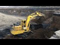 Экскаватор komatsu pc 2000 БелАЗ 7513 130 т