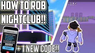 How To Rob The Nightclub New Code In Mad City Roblox - codes for mad city in roblox