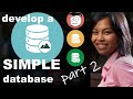Develop a Simple Database in SQLite Using SQL