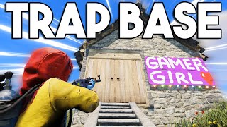 Trapping Toxic Players with a Girl Gamer - Rust