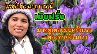 ชีวิตคนไทยในเยอรมัน เมียฝรั่ง มาอยู่เยอรมันครั้งแรกต้องทำอะไรบ่าง