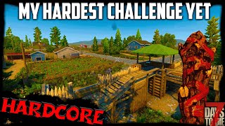 Getting Started - Day 1 of Hardcore 7 Days To Die (Episode #1)