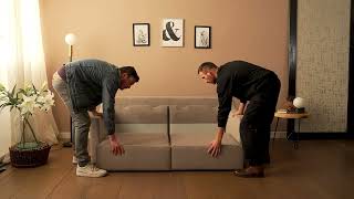 HB02 King Size Sofa Bed Delivery and Assembly | Habbio