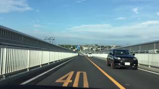 ベタ踏み坂(江島大橋) 車載動画 松江〜境港 トヨタアクア