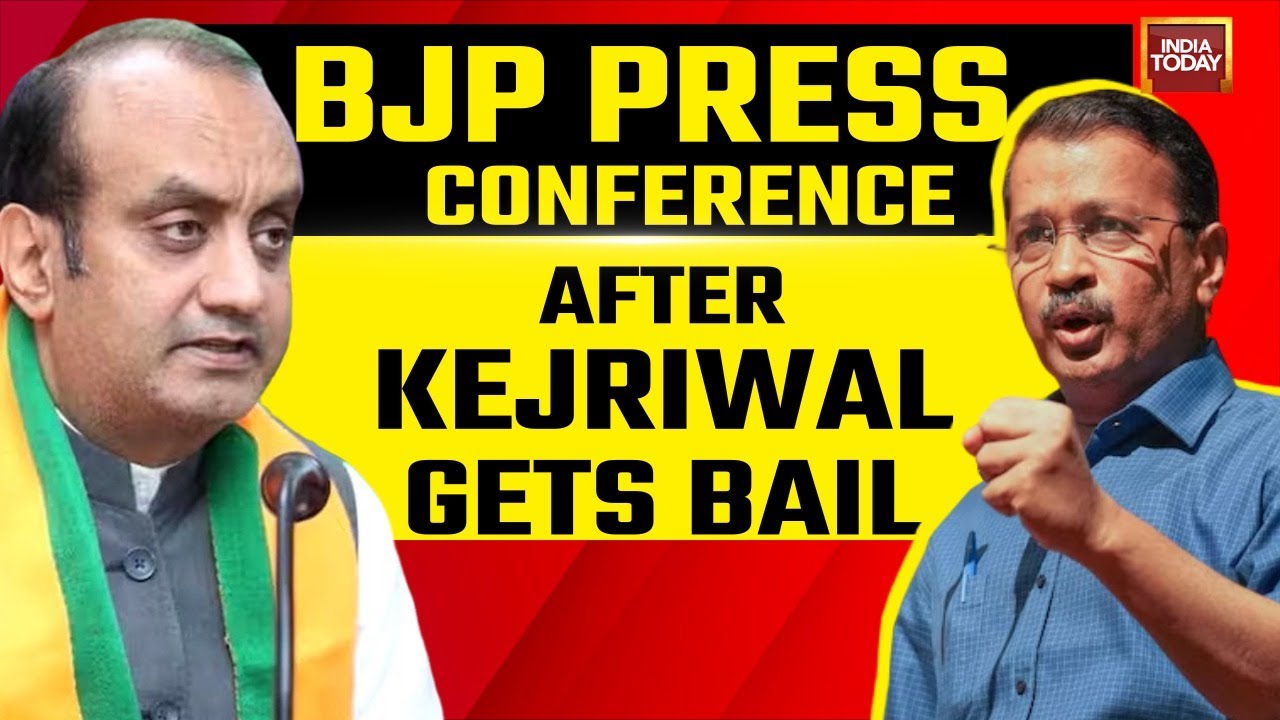 LIVE | BJP Press Conference | BJP'S Scathing Attack On Kejriwal ...