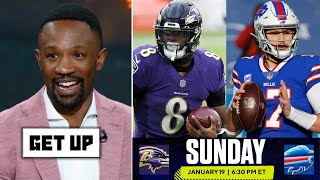 GET UP | D. Foxworth: No chance for Ravens beat Bills at Division Round: Josh Allen prove he's MVP