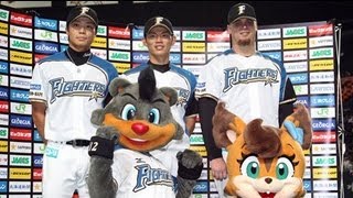 2013.9.12 中島卓也（札ド初お立ち台）・大野奨太・ウルフヒーローインタビュー