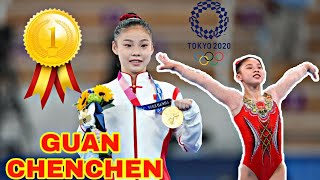 Guan ChenChen / FINAL Balance Beam TOKYO 2020 / NBC