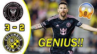 Messi's Secret to Dominating the Field Against Columbus Crew