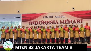 MTsN 32 JKT TEAM B FestIval Tari Ratoh Jaroe Balekota Mall Tangerang  #ratohjaroe