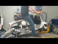 lambretta rt 195cc dyno run 17.8 hp