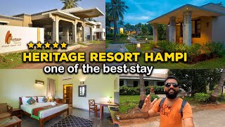 Best 5 star hotel in Hampi Heritage resort