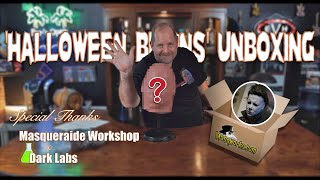 Masqueraide Workshop \u0026 Dark Labs Presents ● Halloween Begins Mask UnBoxing 🎃