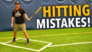5 Common Mistakes Hitters Make