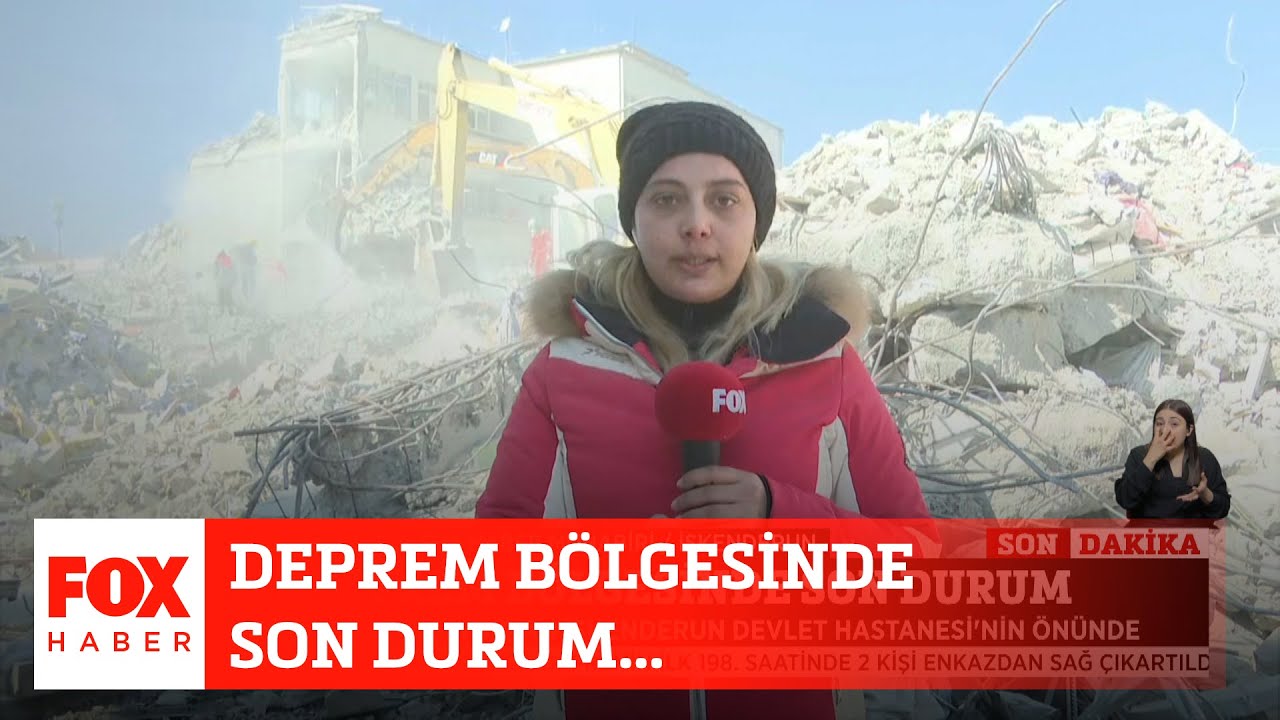 Deprem Bölgesinde Son Durum... 14 Şubat 2023 FOX Haber Deprem Felaketi ...