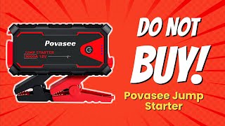 🚫 DON'T BUY Povasee Jump Starter Before Watching THIS! (9 Reasons)