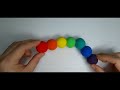 클레이 무지개 색 만들기 clay color mixing 5세~ 5y~ level 1