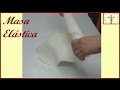 Cómo hacer una Masa elástica con CMC - Fondant con CMC - Fondant extendido