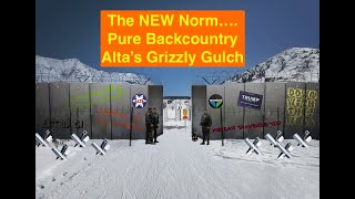 Pure Backcountry..........Alta's Grizzly Gulch