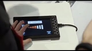 SMK Touch Panel, Force Feedback | TechCrunch At CES 2013