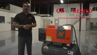 DV Systmes Apache A5 Rotary Scew Air Compressor