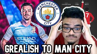United Fan Reacts to GREALISH TO MAN CITY Transfer News | Jack Grealish to Manchester City transfer