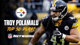 NFL Throwback: Troy Polamalu's Top 50 Plays | Pittsburgh Steelers