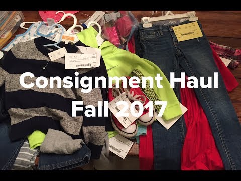 Consignment Sale Haul | Fall 2017 Consignment Sale Haul | Fall 2017