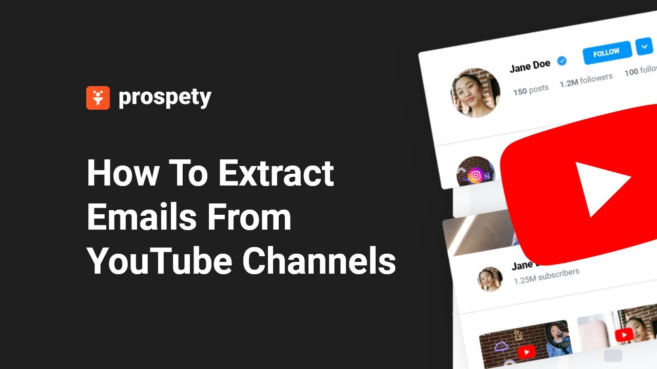 How To Extract Emails From Youtube Channels Youtube